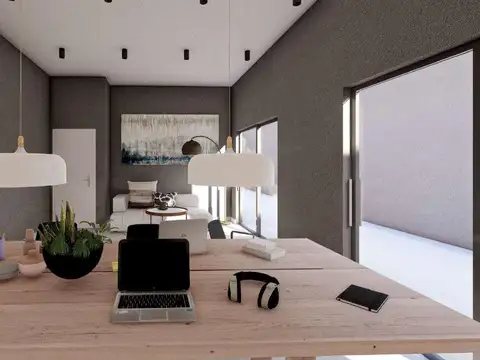 Departamento Monoambiente con 1 baño