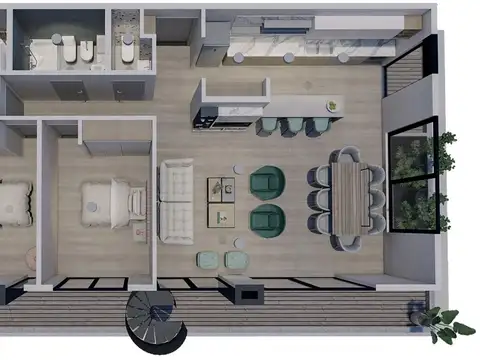 Departamento en Venta de 4 ambientes