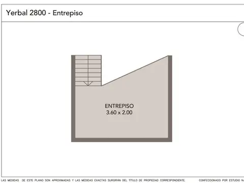 Depto Tipo Casa 3 ambientes con 2 baños
