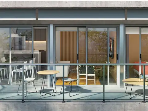 Departamento Monoambiente con 1 baño