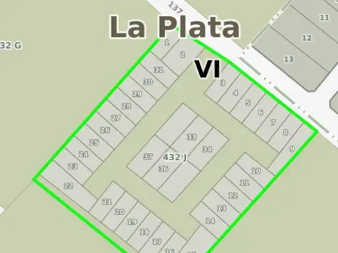 Terreno en Venta en Villa Elisa, USD 49.500