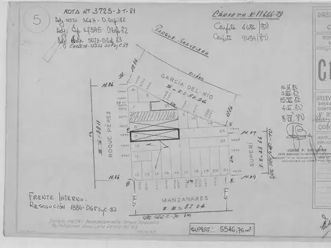 Terreno en Venta 8,66  mts Frente