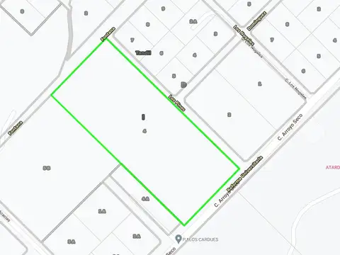 Terreno en Venta 30  mts Frente