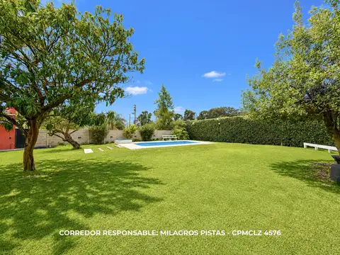 CASA QUINTA EN ALQUILER PERMANENTE EN MINISTRO RIVADAVIA | AMPLIO PARQUE, PISCINA Y QUINCHO
