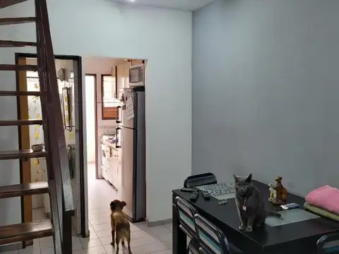 Duplex de tres ambientes con patio