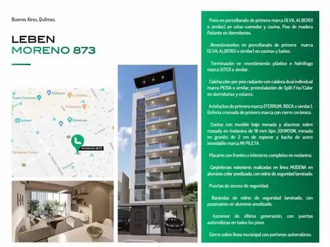 Departamento  en Venta ubicado en Quilmes,  G.B.A. Zona Sur - SVN0177_LP583963_1