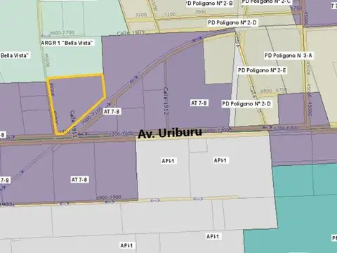 Terreno en Venta de 67117,0 m2