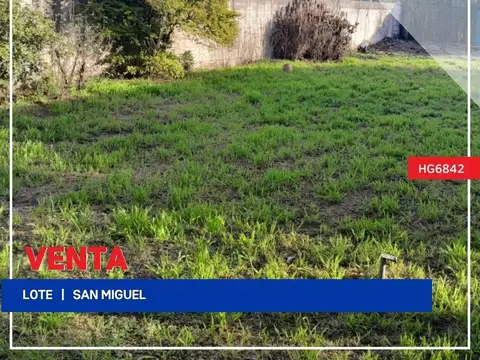 Terreno - Venta - Argentina, San Miguel - Vicente Lopez  3188