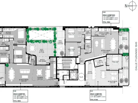 Departamento 2 ambientes con 1 baño