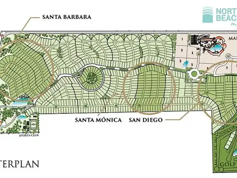 Terreno en Venta en Pinamar, USD 160.000