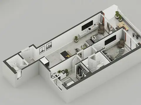 Departamento en Venta en Villa Urquiza, USD 115.000