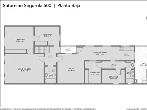 Depto Tipo Casa en Venta de 4 ambientes