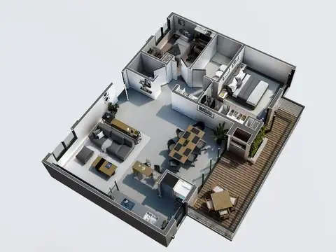 Departamento en La Perla Norte