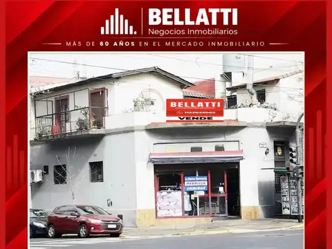 CASA CON LOCAL EN VENTA DE 5 AMBIENTES CON LOCAL EN BOEDO.
