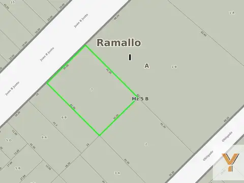 Terreno en venta - 1.225Mts2 - Ramallo