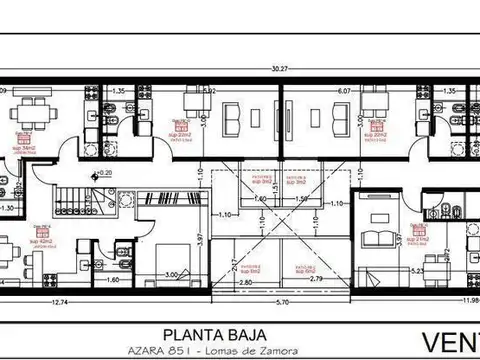 Departamento en Venta con 1 cochera