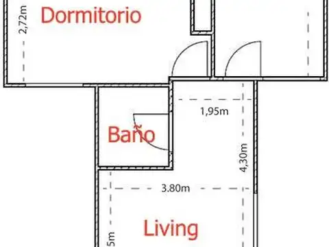 Departamento en Venta de 3 ambientes