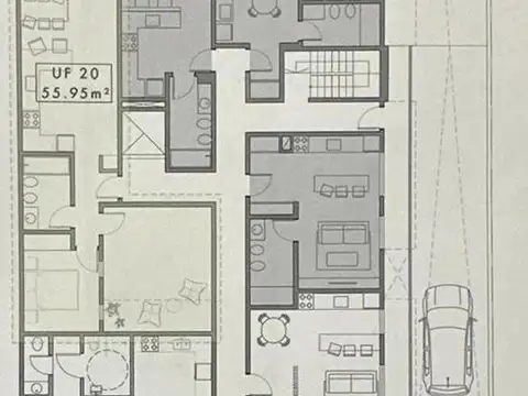 Departamento en Venta de 1 dormitorio