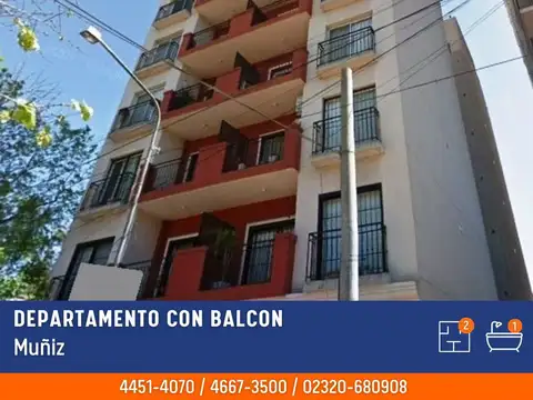 Departamento en Alquiler en Muñiz, Partido de San Miguel
