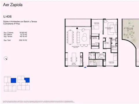 Departamento en Venta de 3 dormitorios