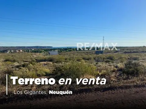 LOTE EN VENTA LOS GIGANTES VILLA EL CHOCON 450 MTS