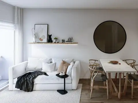 Departamento 3 ambientes con 2 baños