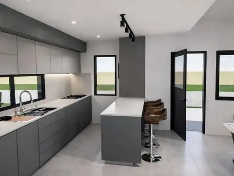 Casa 4 ambientes con 2 baños