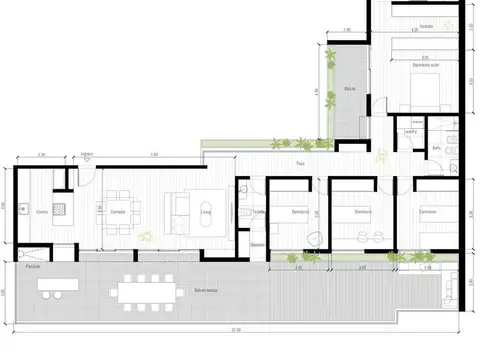 Departamento en venta en Pichincha, Rosario 4 dormitorios c/ amenities!