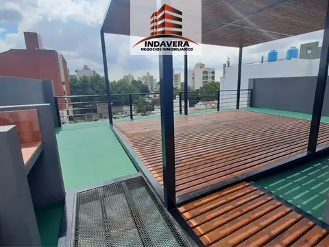 Hermoso Monoambiente de 30m2 - Terraza con Parrillas - Caseros Centro
