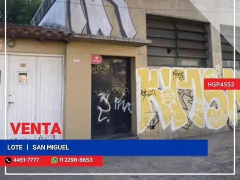 Terreno - Venta - Argentina, San Miguel - Muñoz  1100