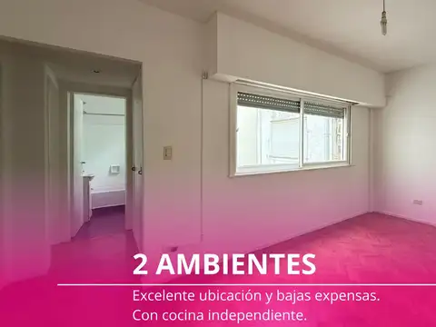 Alquiler - Departamento - 2 Ambientes- Parque Chacabuco - Bajas expensas