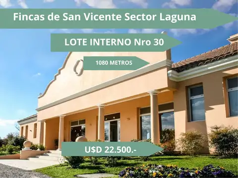 LOTE EN VENTA FINCAS DE SAN VICENTE FINANCIACION 