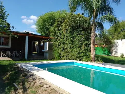 ALQUILER CASA AMOBLADA PATIO Y PILETA EN ANISACATE