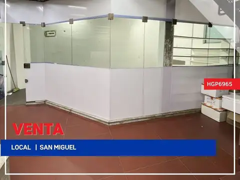 Local - Venta - Argentina, San Miguel - Av. Juan Domingo Peron 1645