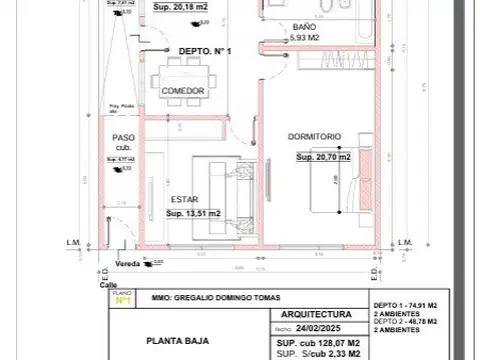 Departamento en Venta en Quilmes Oeste, USD 94.000