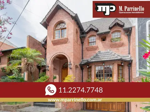 Excelente chalet con hermoso jardin - Toma menor valor