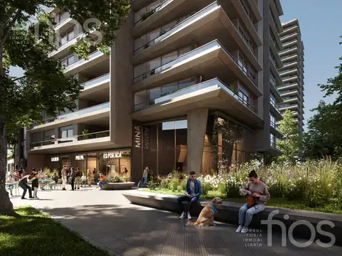 VENTA DEPARTAMENTO 1 DORMITORIO CON AMENITIES Y ESPACIO VERDE EN CONSTRUCCION EN BARRIO LOURDES