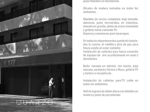 Departamento en Venta de 3 dormitorios y patio , Pichincha - Rosario.