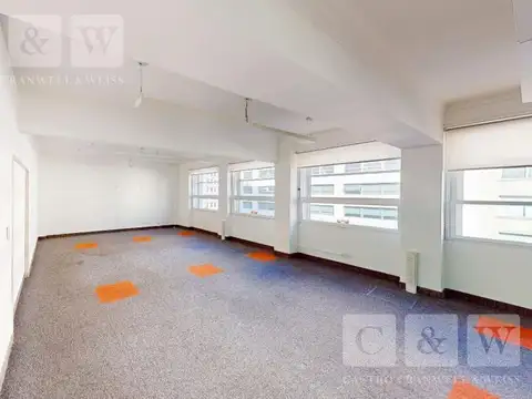 Oficina Monoambiente con 3 baños