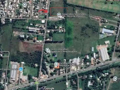 Venta de Lote 3445m² La Dorotea, Ruta Montecristo