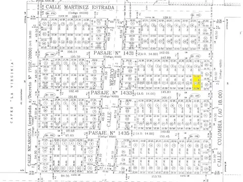 Terreno en Venta 12  mts Frente