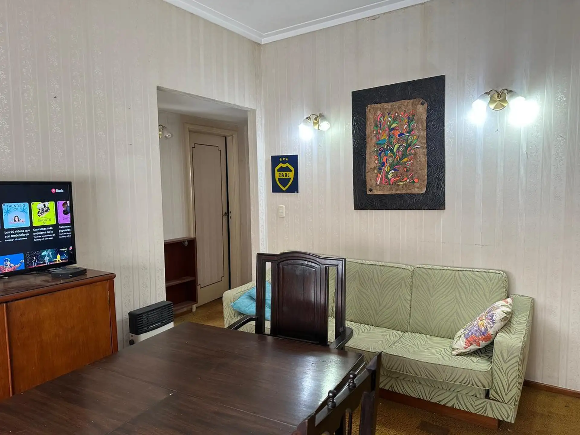 Departamento 3 ambientes interno en Plaza Mitre