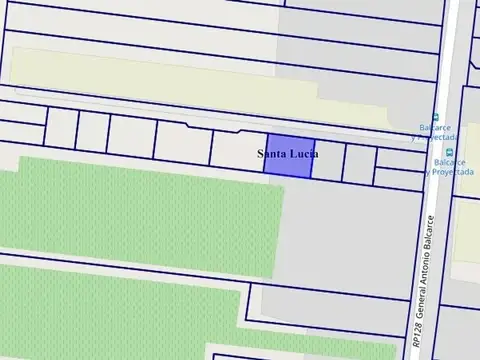 VENTA LOTE EN SANTA LUCIA  B° PRIVADO LA PRADERA