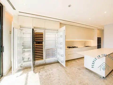 Departamento en alquiler, 4 ambientes en Palermo Chico, con vista abierta