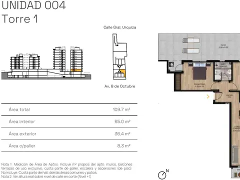 VENTA APARTAMENTO 2 DORM BALCÓN LA BLANQUEADA POZO