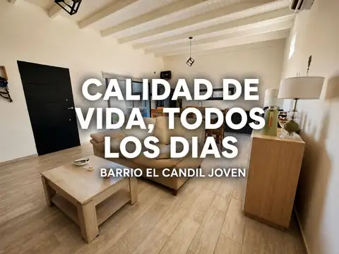 CASA 3 AMBIENTES BARRIO PRIVADO EL CANDIL JOVEN