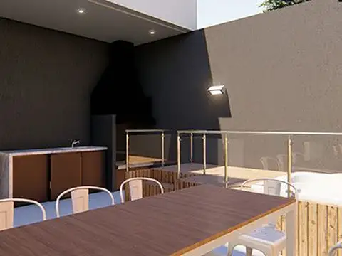 Departamento 4 ambientes con 4 baños