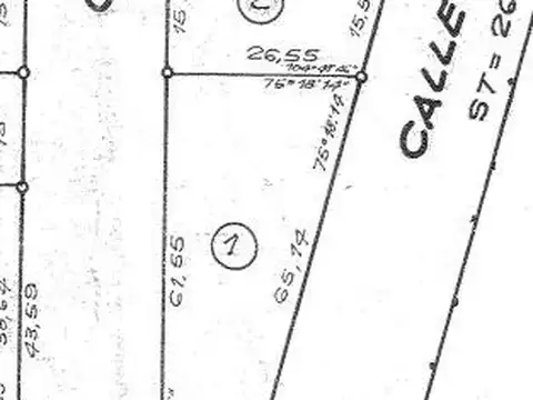 Terreno en Venta 65  mts Frente