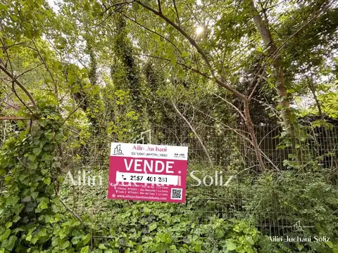 Terreno en Venta 10  mts Frente