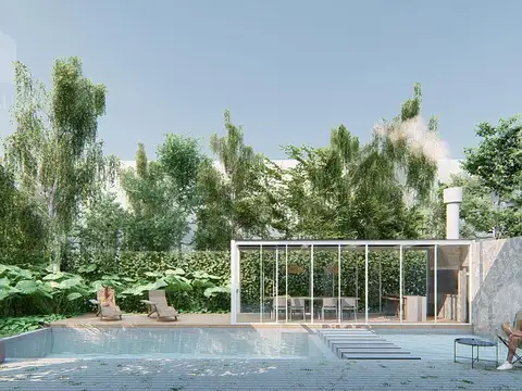 Depto Tipo Casa 3 ambientes con 1 baño